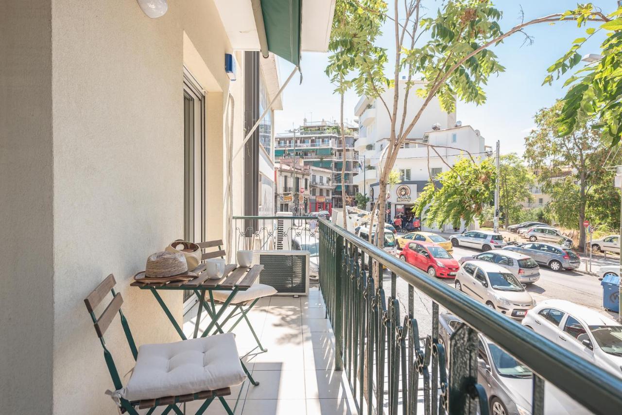 Stylish 2Bdr Apt By Acropolis Athen Eksteriør bilde